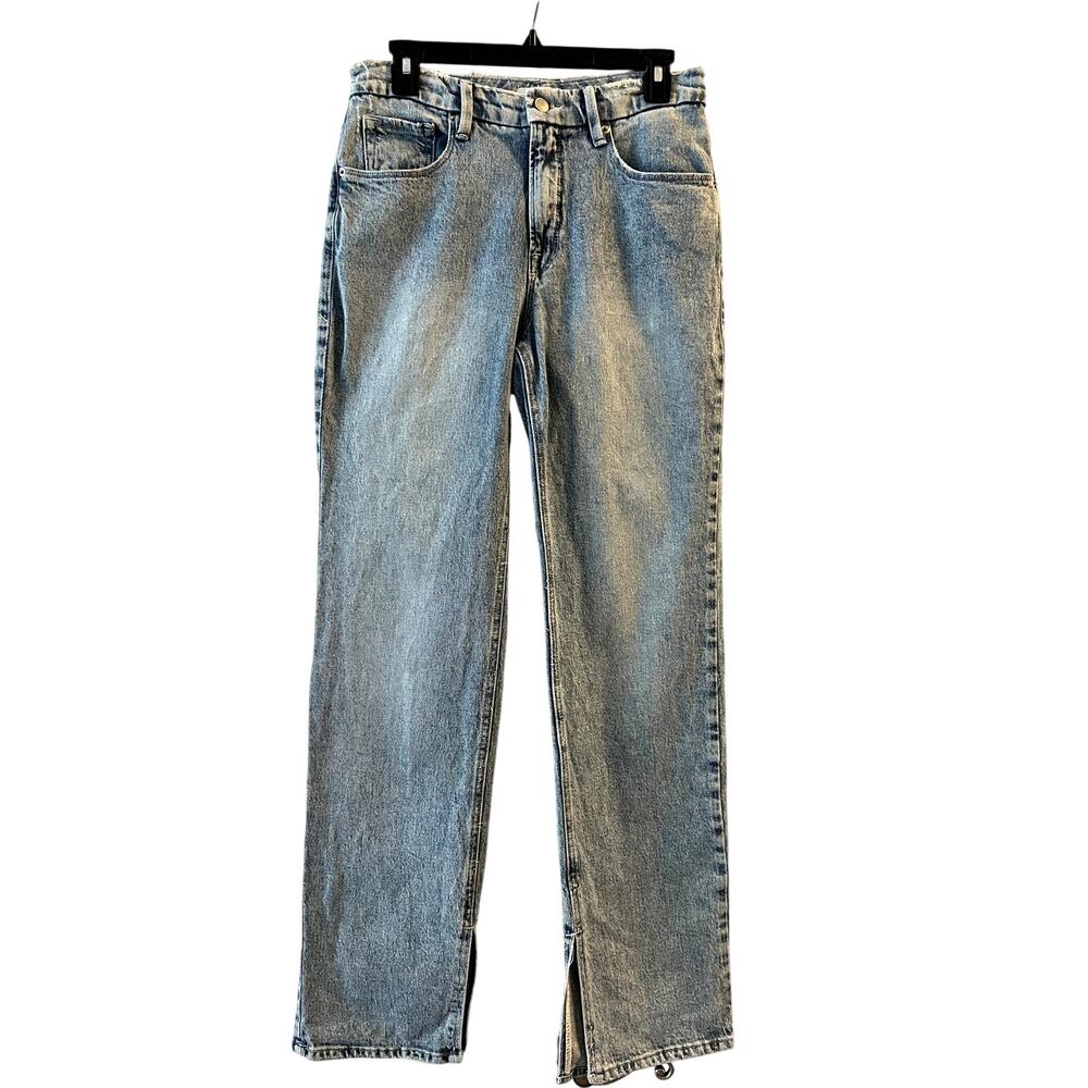 Good American Good Icon Indigo 750 Blue Jeans Size 4 27 - Picture 3 of 8